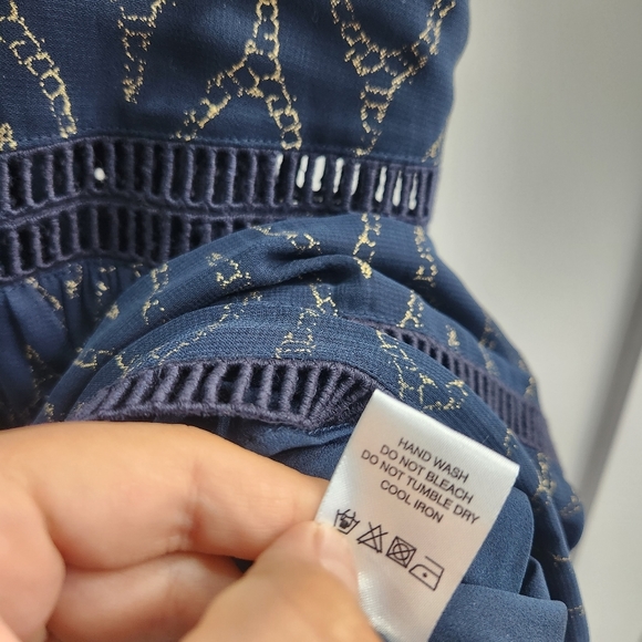 Revolve NBD Miley Dress Fit N Flare Navy Small - Picture 9 of 12